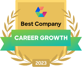 2023 Award for Best Company Career Growth